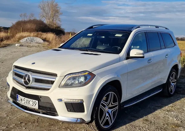 samochody osobowe Mercedes-Benz GL cena 159900 przebieg: 167000, rok produkcji 2013 z Wrocław